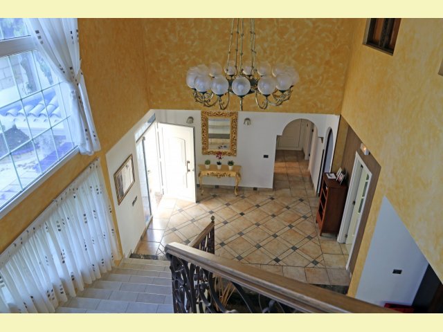 View of reception hall from Landing